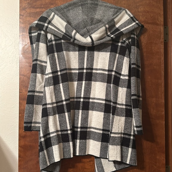 Anthropologie Field And Flower Plaid Jacket - Picture 5 of 5